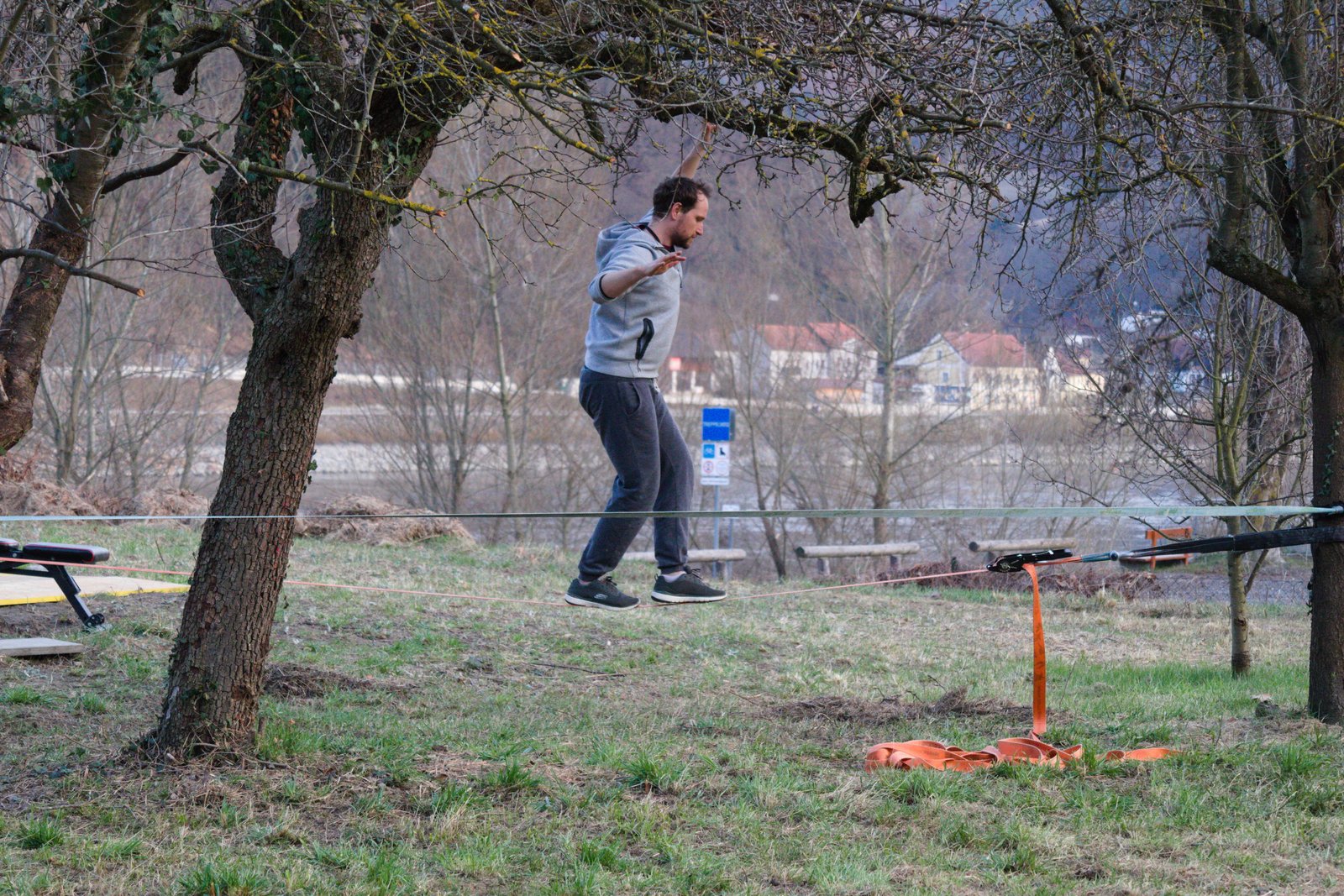 Slackline Training